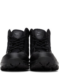 Nike Black Manoa Lace Up Boots