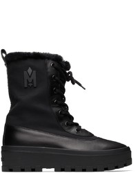 Mackage Black Shearling Hero Boots