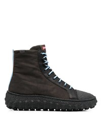 Camper Ground Leather Ankle Boots