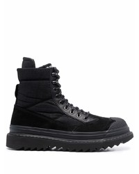 Diesel Lace Up Leather Boots