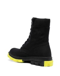 Amiri Logo Patch Ankle Boots