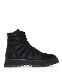 Dolce & Gabbana Quilted Leather Ankle Boots