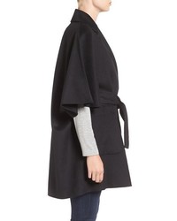 Diane von Furstenberg Belted Wool Blend Cape Coat