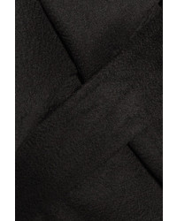Rosetta Getty Cape Effect Wool Gilet Black