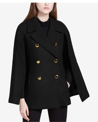 Calvin Klein Double Breasted Cape Coat