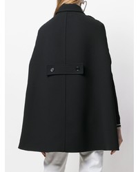 RED Valentino Double Breasted Ruffle Cape