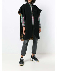 Burberry Loose Fitted Cape Coat