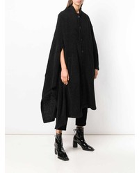Yohji Yamamoto Oversized Cape Coat