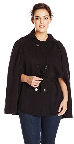 plus size cloak coat