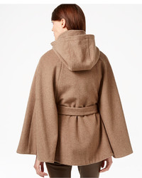 Calvin Klein Toggle Front Cape Coat