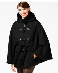 Gevangenisstraf dubbellaag Oxide Calvin Klein Toggle Front Cape Coat, $400 | Macy's | Lookastic