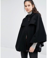 Only Wool Cape Coat