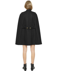 RED Valentino Wool Cloth Military Cape