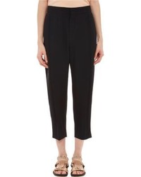 Chloé Pleated Cropped Trousers