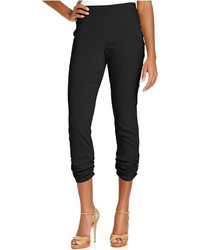 Style&co. Style Co Skinny Ruched Pull On Capri Pants