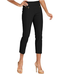 Style&co. Style Co Zip Pocket Pull On Capri Pants