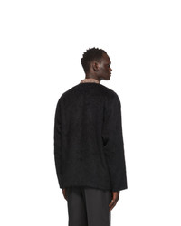 Our Legacy Black Mohair Cardigan