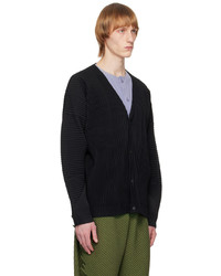 Homme Plissé Issey Miyake Black Monthly Color February Cardigan