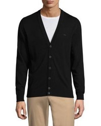 Lacoste Buttoned Wool Cardigan