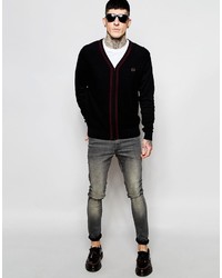 Fred Perry Cardigan With Tipping