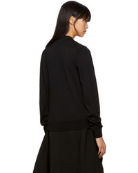 Comme des Garcons Comme Des Garons Comme Des Garons Black Wool Double Front Cardigan