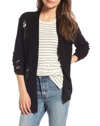 Distressed Cotton Cardigan