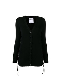 Moschino Lace Up Detailed Cardigan