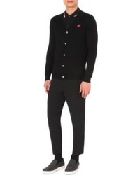 McQ by Alexander McQueen Mcq Alexander Mcqueen Swallow Embroidered Wool Cardigan