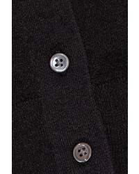 Michael Kors Michl Kors Collection Cropped Cashmere Cardigan Black