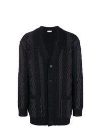 Valentino Microstud Cable Knit Cardigan