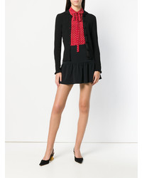 RED Valentino Oversized Buttons Ribbed Cardigan