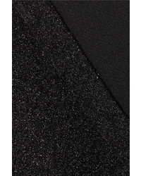 Balenciaga Oversized Lurex Cardigan Black