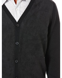 Perry Ellis Faux Suede Premium Cardigan