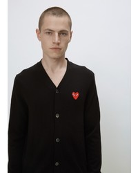 Comme des Garcons Play Red Heart Cardigan