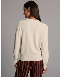 Marks and Spencer Pure Cashmere Button Through Cardigan