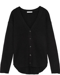 Alexander Wang Ribbed Knit Wool And Cashmere Blend Cardigan