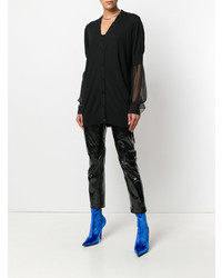 Givenchy Sheer Sleeve Cardigan