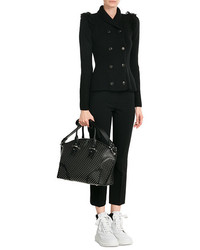 Alexander McQueen Structured Cardigan With Wool And Cashmere