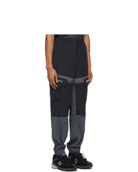 Colmar by White Mountaineering Black And Grey Econyl Cargo Pants