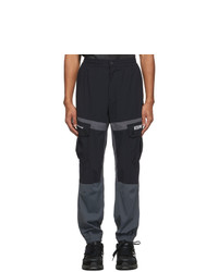 Colmar by White Mountaineering Black And Grey Econyl Cargo Pants