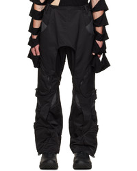 Aenrmòus Black Articulated Disintegrable Trousers