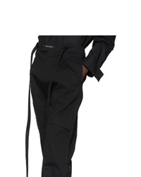 Fear Of God Black Baggy Cargo Pants