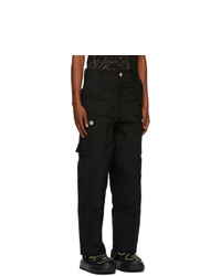 Sankuanz Black Cargo Pants