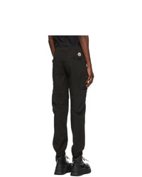 Moncler Black Cargo Pants