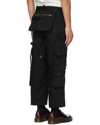 Youths in Balaclava Black Cargo Trousers