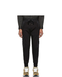 Dolce and Gabbana Black Cargo Trousers