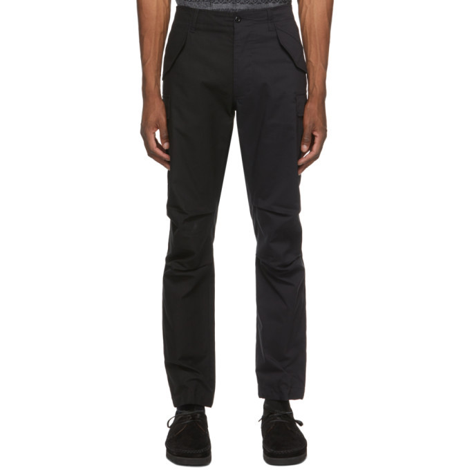 4SDESIGNS Black Combo Cargo Pants, $490 | SSENSE | Lookastic