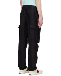 Tom Ford Black Compact Cargo Pants