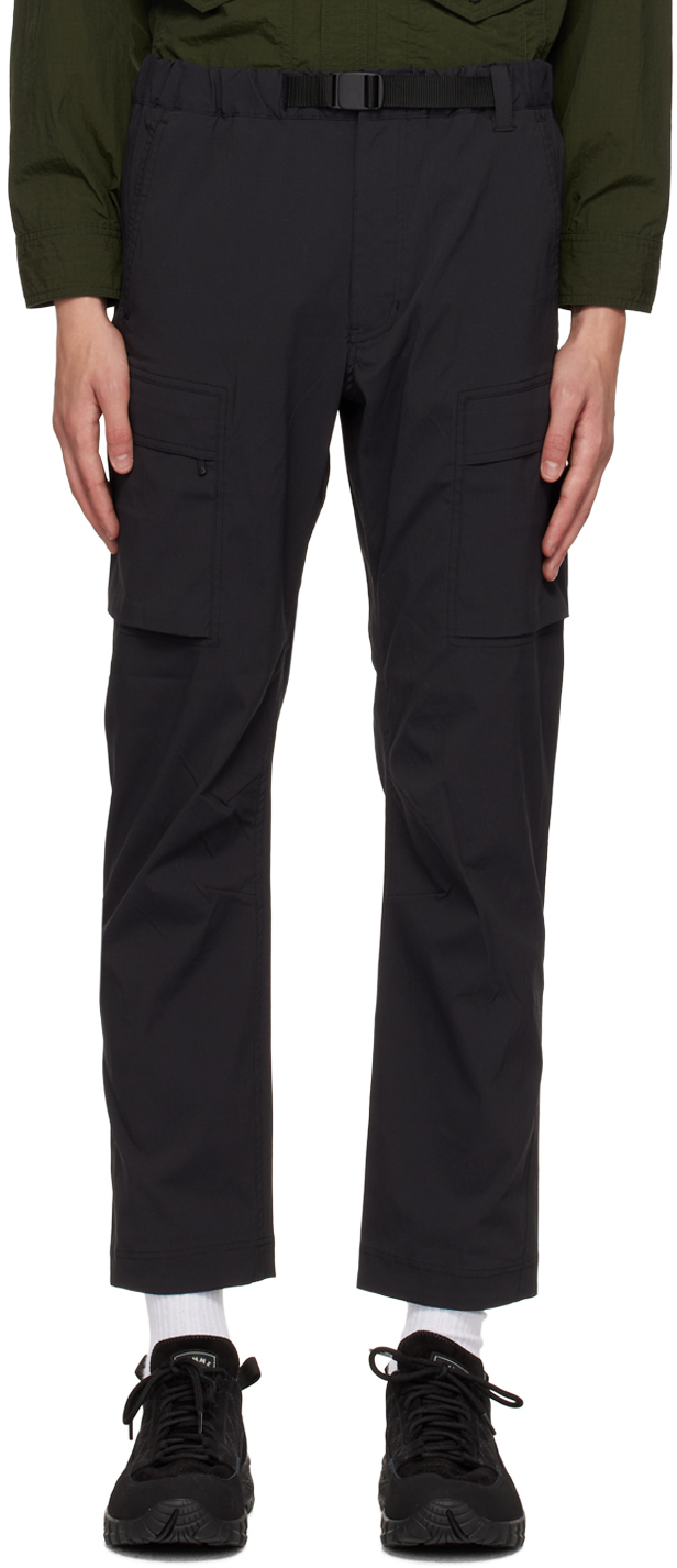 GOLDWIN Black Cordura Cargo Pants, $190 | SSENSE | Lookastic