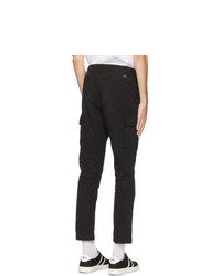 Ps By Paul Smith Black Cotton Cargo Pants